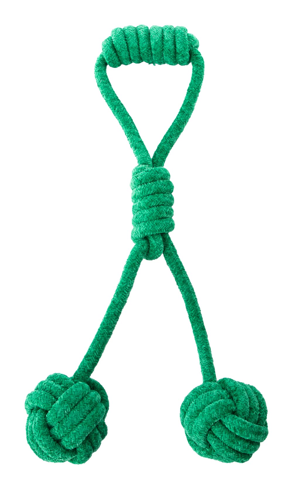 Pawsitively Fun! Rope Tug Toy Green