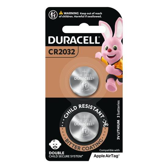 Duracell Medical 3v 2032 Lithium Batteries 2 pack