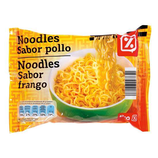 DIA noodles sabor pollo bolsa bolsa 85 gr