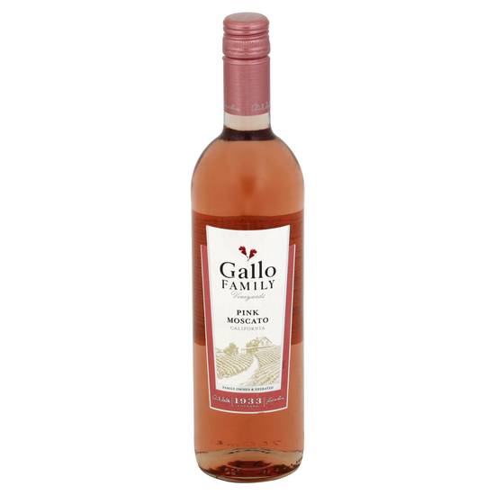 Gallo Family Pink Moscato Wine 1933 (750 ml)