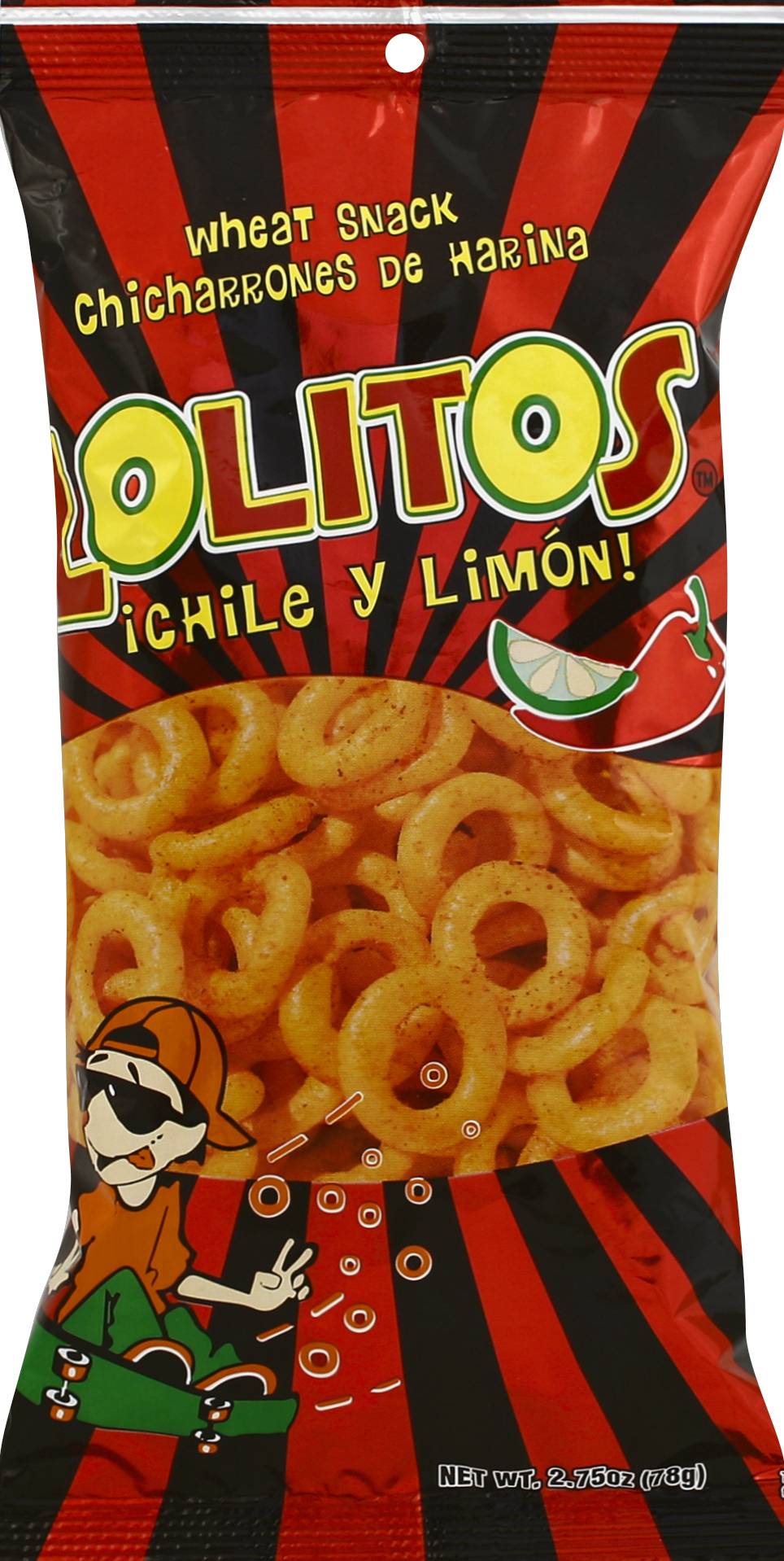 Mexsnax Chichurritos Chili & Lime Wheat Snack (3 oz)