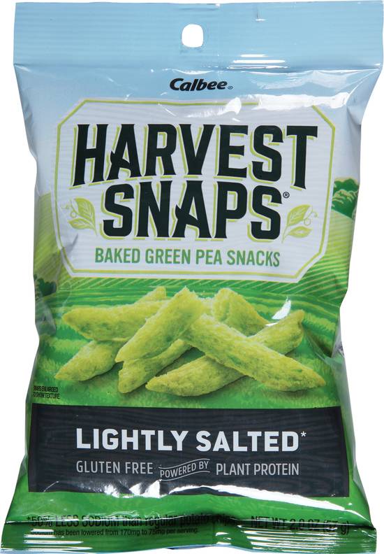 Harvest Snaps Lightly Salted Gluten Free Green Pea Snack Crisps (2 oz)