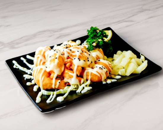 Pineapple Shrimp Balls （鳳梨蝦球）