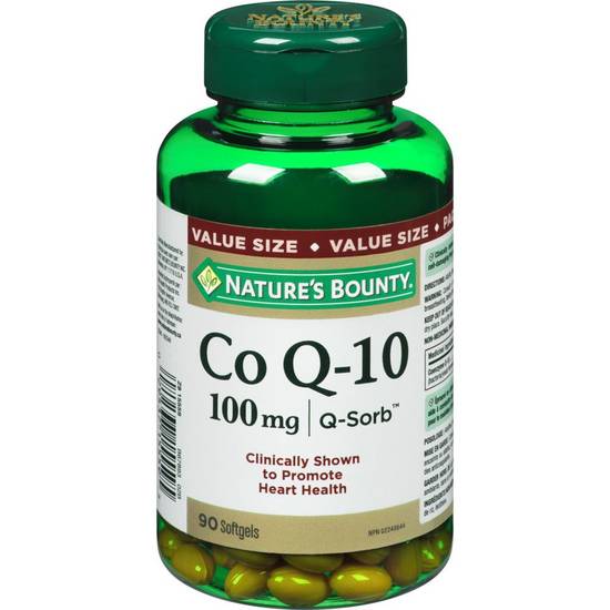 Nature's Bounty Co-Q10 100 mg Softgels (90 units)