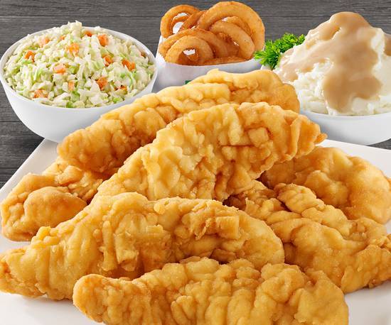 8 Pcs Chicken or Tenders 3 Large Sides