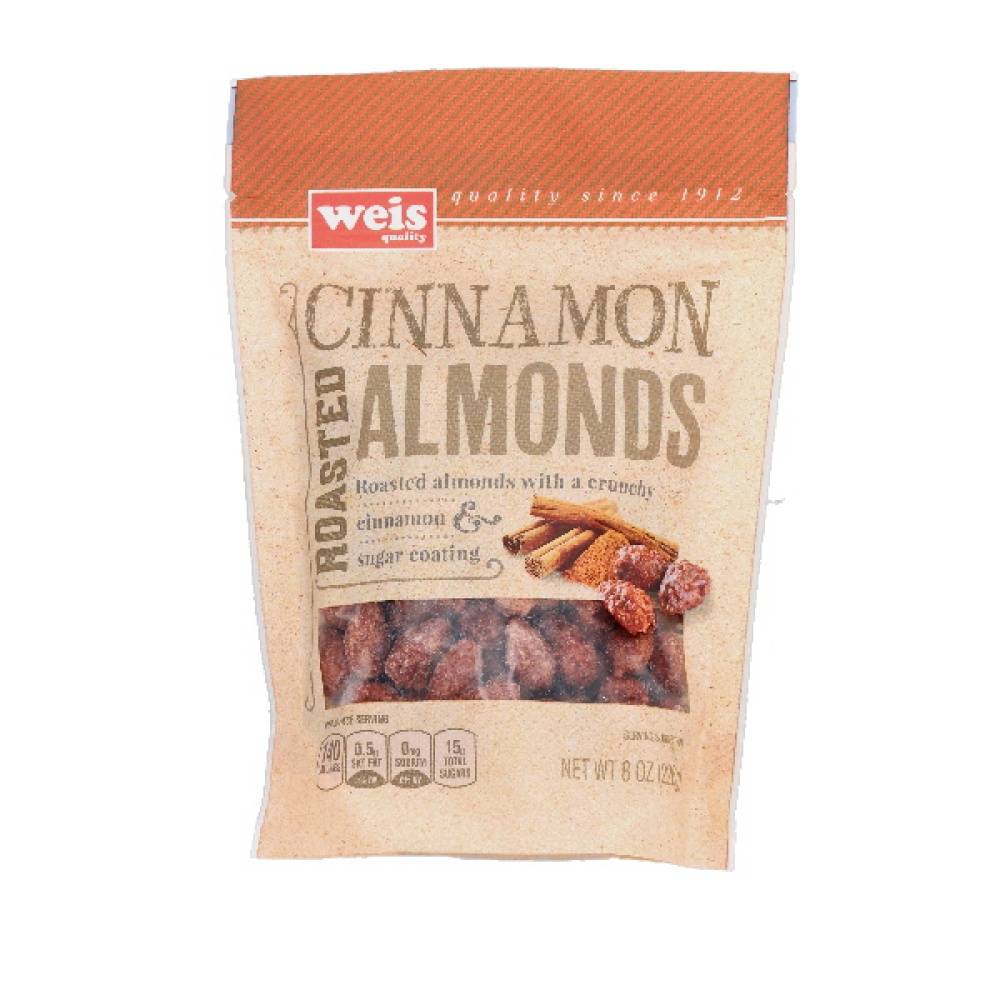 Weis Quality Cinnamon Roasted Almonds