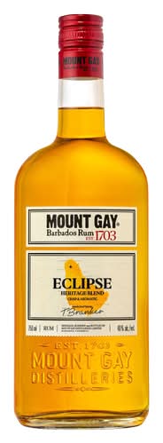 Mount Gay Eclipse Heritage Blend Rum 750ml (80 Proof)