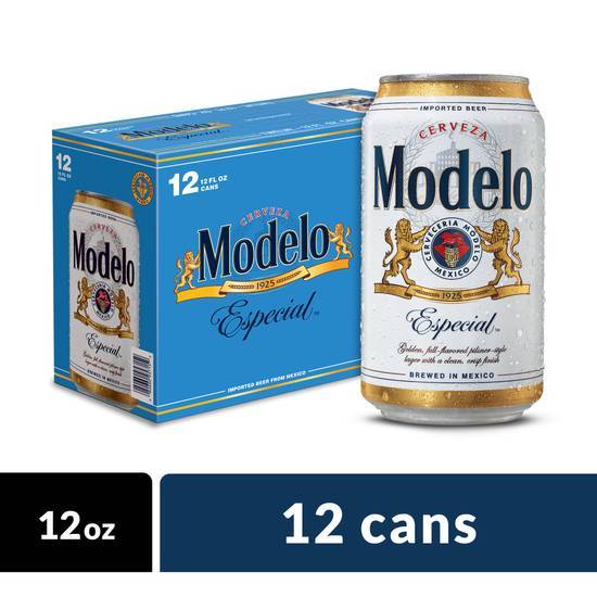 Modelo Especial Can Al 12Pk 12 Fld oz (4.4% ABV)