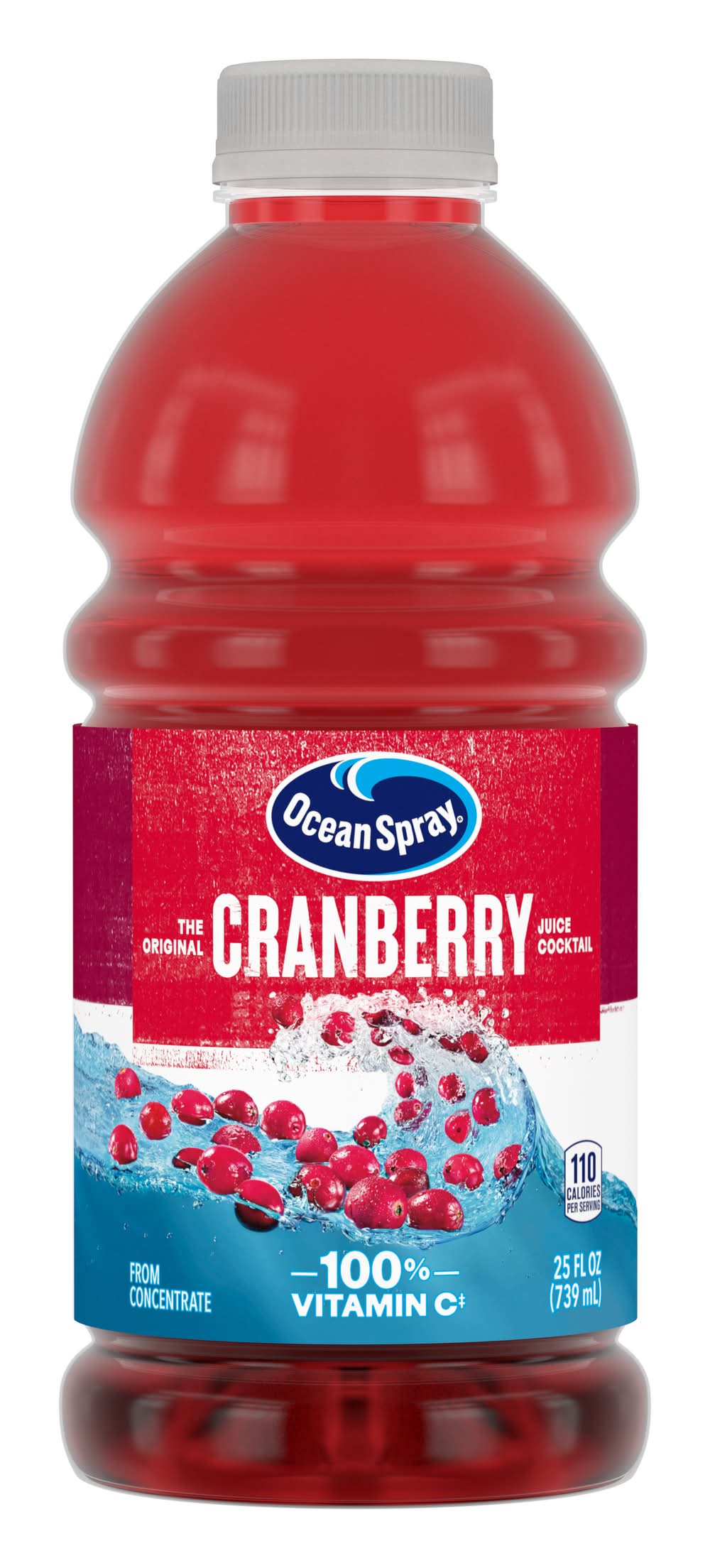 Ocean Spray Juice Cocktail From Concentrate, Cranberry (25 fl oz)