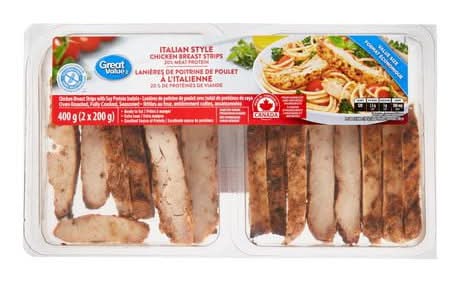 Great Value Lanières De Doitrine De Poulet À L'italienne (400 g, 2 ct)