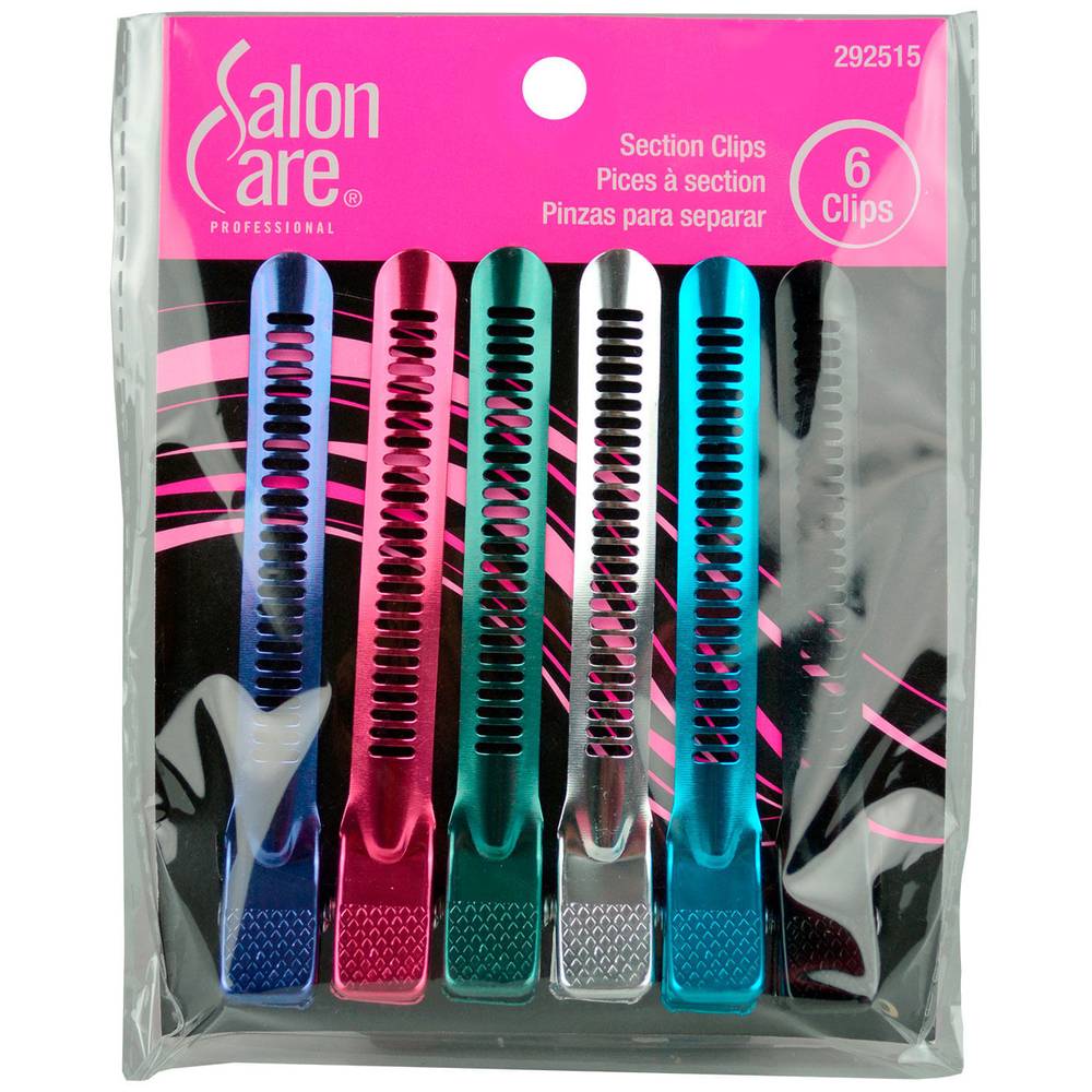Salon care clips metálicos (1 pieza)