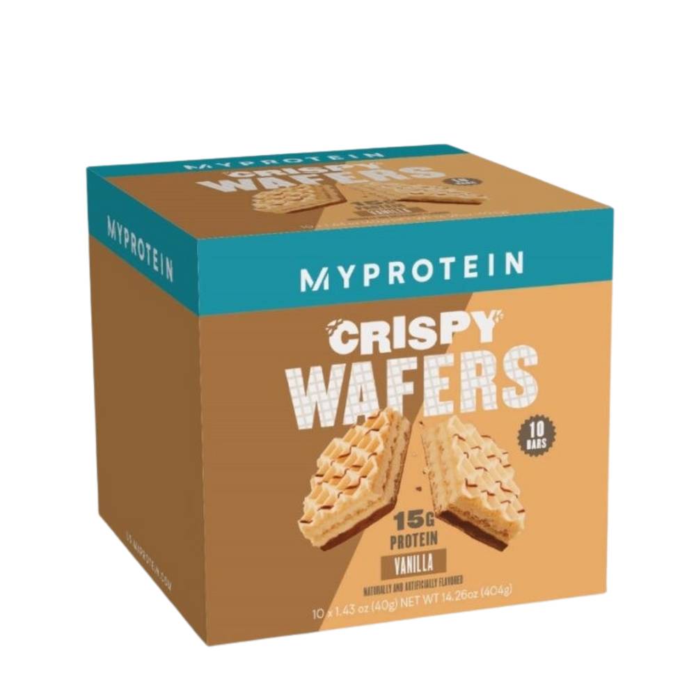 Myprotein Crispy Wafers, Vanilla (14.26 oz, 10 ct)