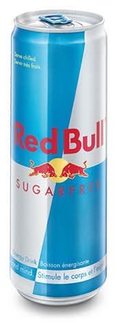Red Bull Sugar Free Energy Drink (355 ml)