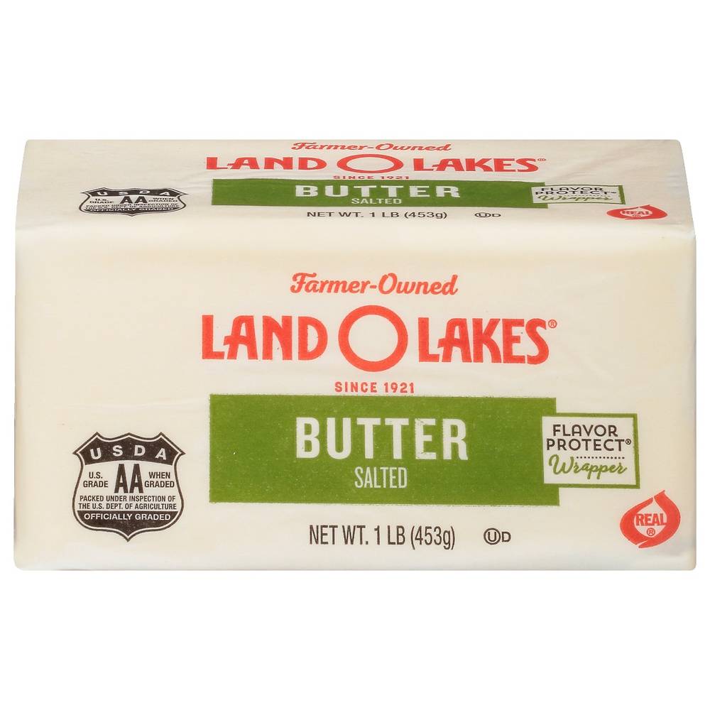 Land O Lakes - Salted Butter - 1 lb, 36 Pk (36 Units per Case)