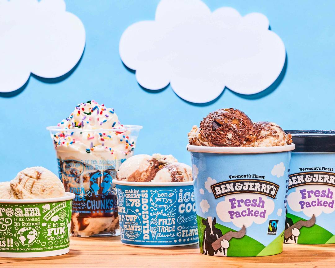 Ben & Jerry’s Scoop Shop Surfers Paradise Menu Takeout in Gold Coast