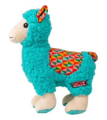 KONG Sherps Llama Animal Dog Toy, 8.25x7 in