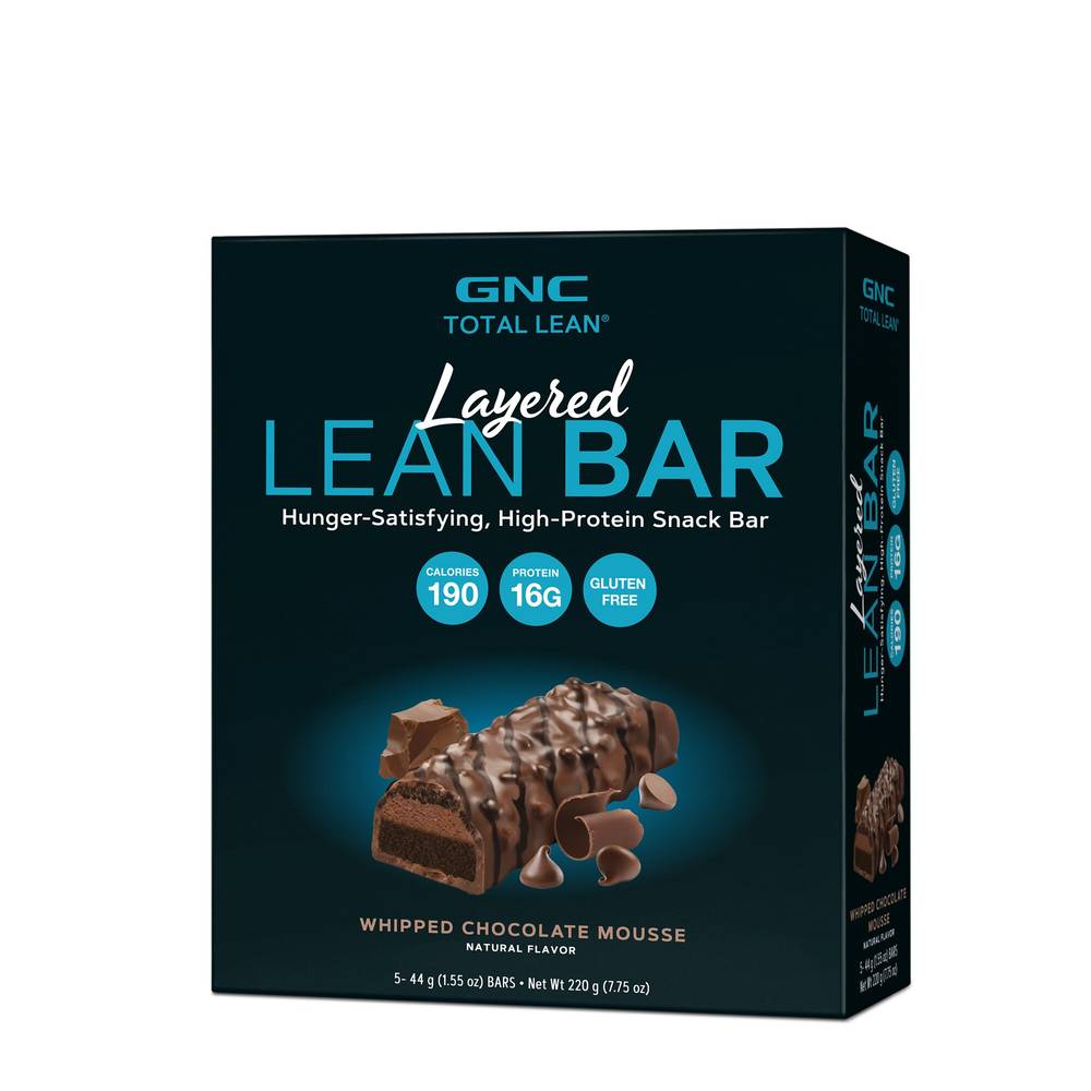 GNC Total Lean Chocolate Mousse Protein Bar