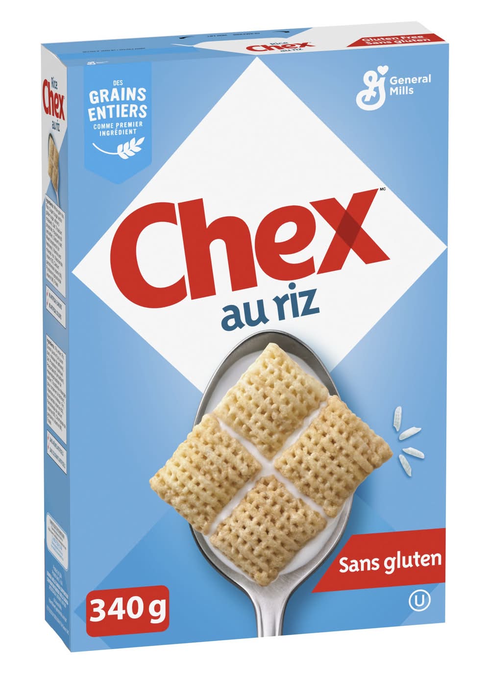 Chex Breakfast Cereal, Rice (340 g)