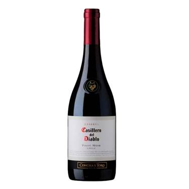 Casillero del diablo vino pinot noir reserva (botella 750 ml)