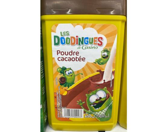 les DD poudre cacaotée 450g