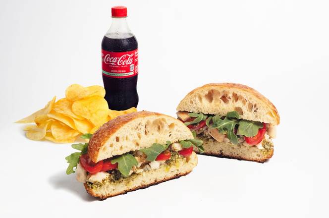 Chicken Pesto Sandwich Combo