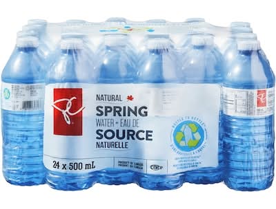 President's Choice Natural Spring Water (24 x 500 ml)