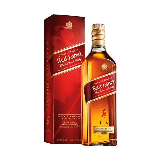 Johnnie Walker - Whisky 40° red label - 750 ml