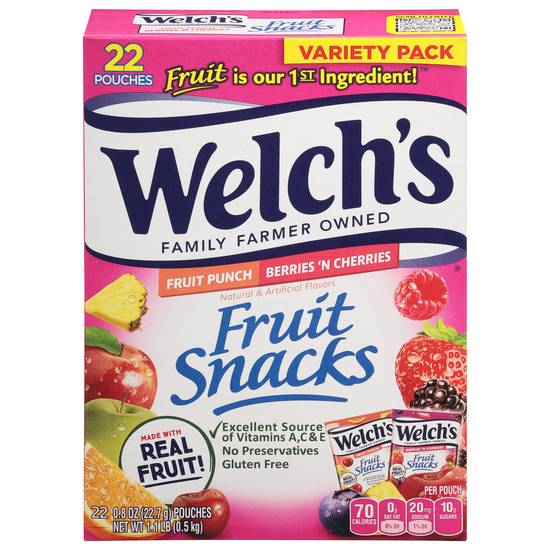Welch's Fruit Snacks Combo Variety pack