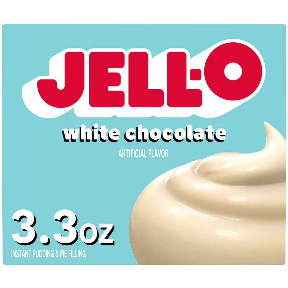 Jell-O White Chocolate Flavor Pudding & Pie Filling (3.3 oz)