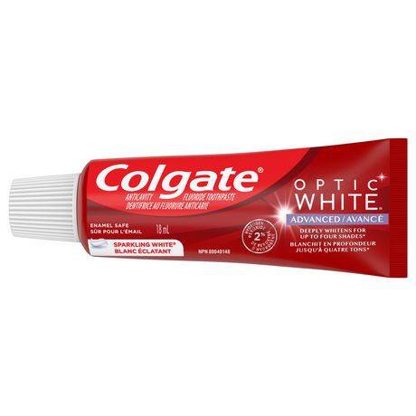 Colgate Advanced Sparkling White Toothpaste (18 ml)