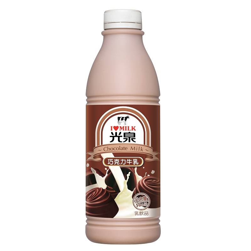 光泉調味乳飲品-巧克力牛乳-936ml到貨效期約6-8天 <936ml毫升 x 1 x 1Bottle瓶> @15#4710105010137