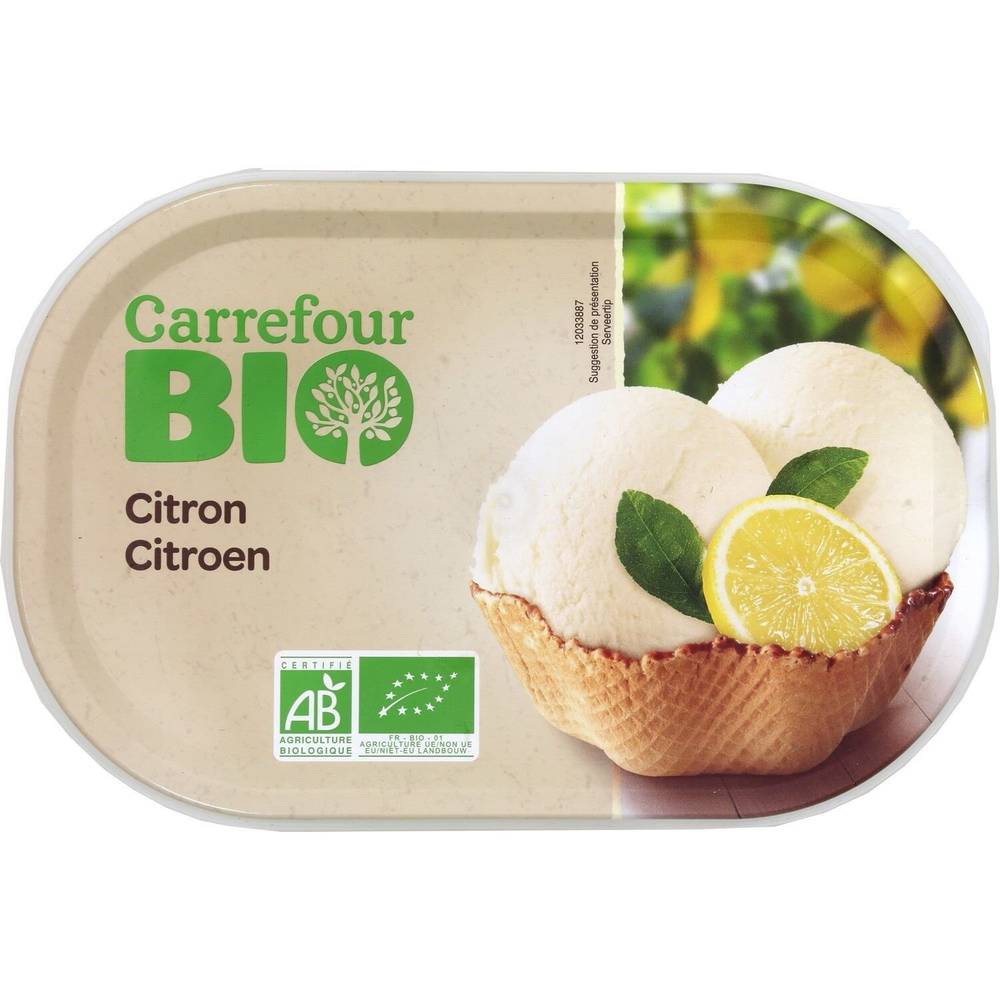 Carrefour Bio - Sorbet citron