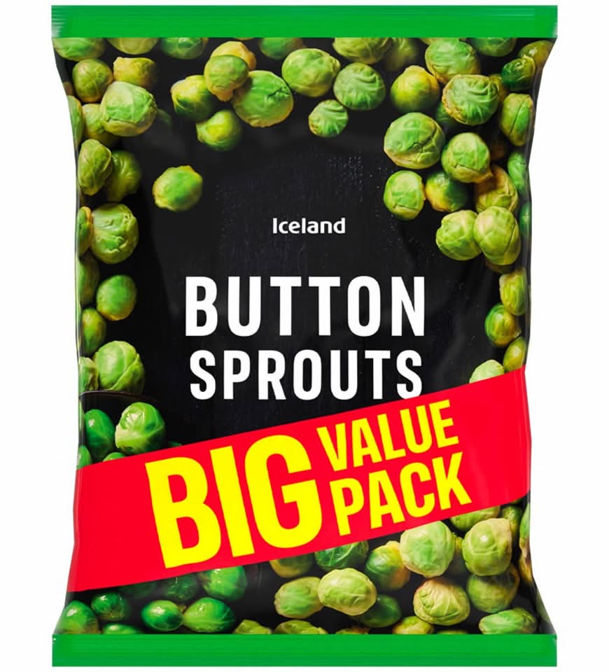 Iceland Button Sprouts (1.2kg)
