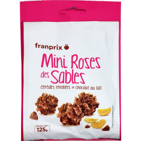 Mini roses des sables au chocolat au lait - Franprix - 125 g