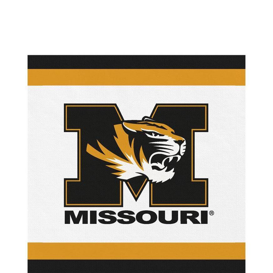 Missouri Tigers Lunch Napkins 20ct