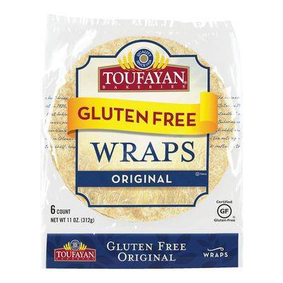 Toufayan Gluten Free Original Wraps (6 units)