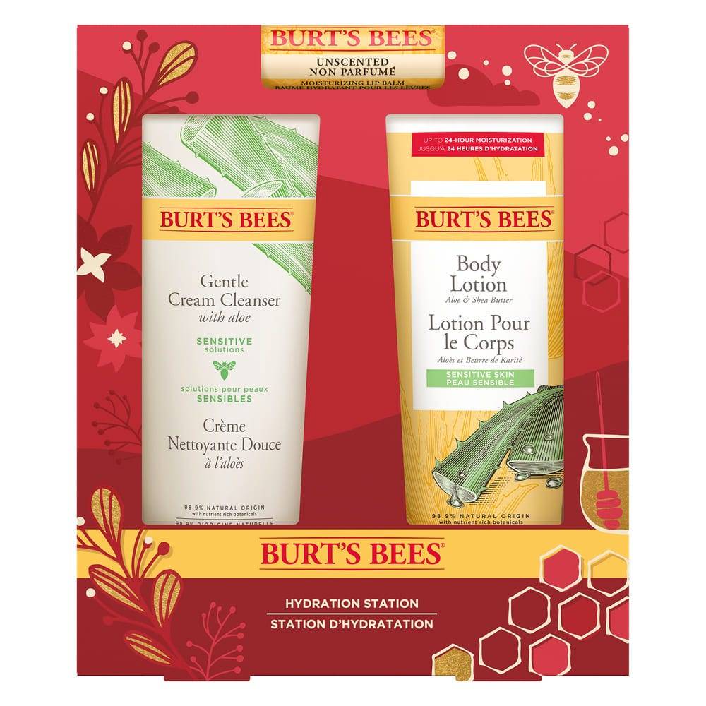 Set para el cuidado de la piel Burts Bees®, 3 piezas