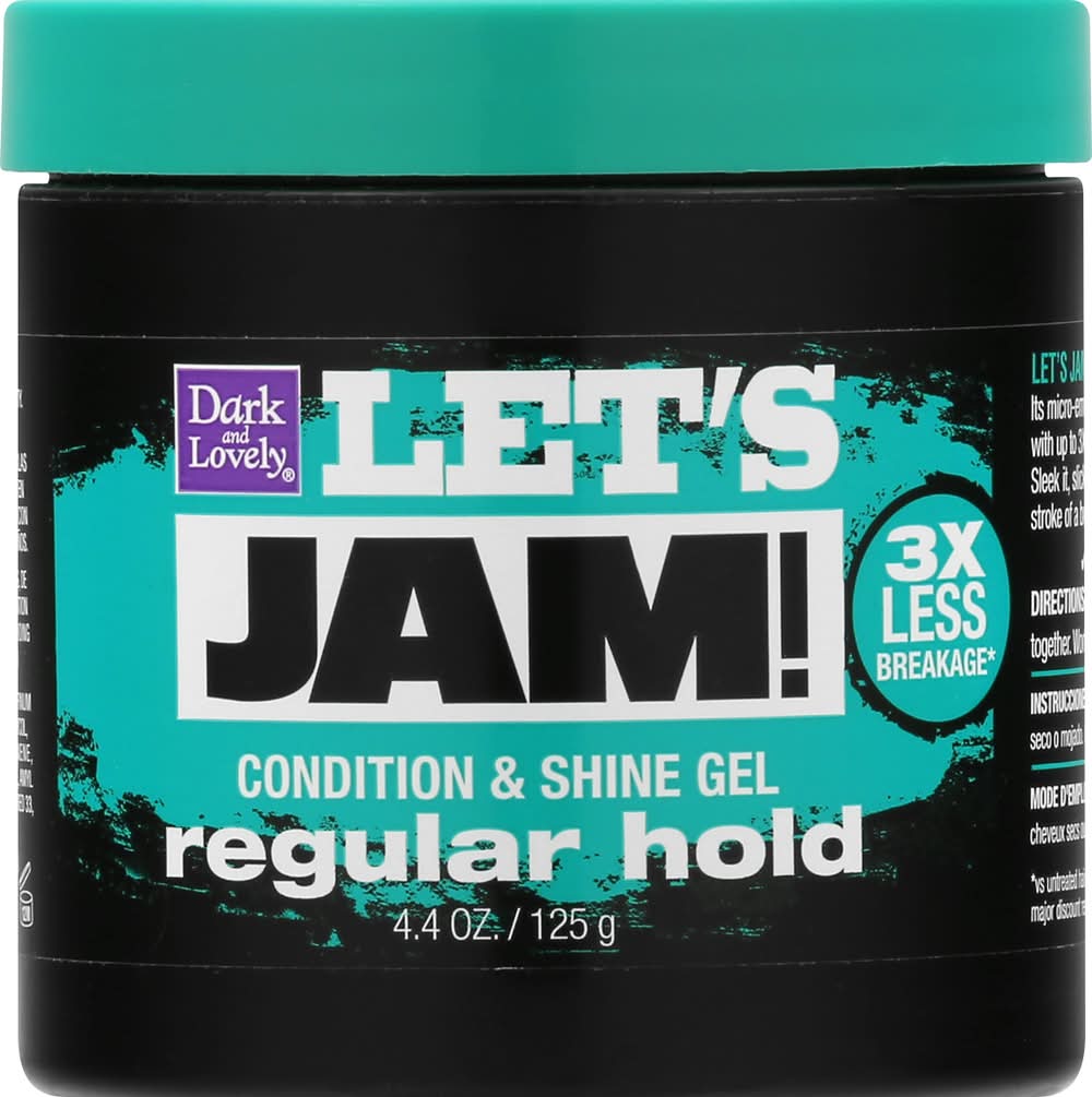 Dark and Lovely Let's Jam! Condition & Shine Gel (4.4 oz)