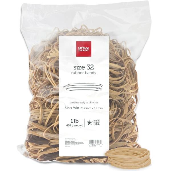 Office Depot Brand Rubber Bands (950 ct)