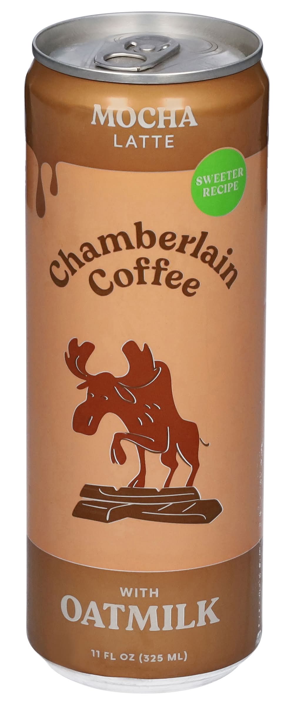 Chamberlain Coffee Mocha Latte Coffee, Oatmilk (11 fl oz)