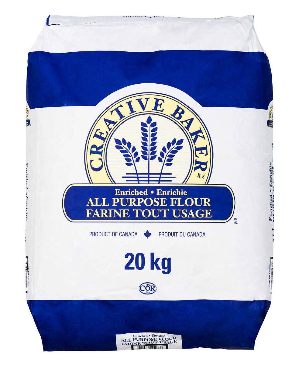 Farine Tout Usagecreative Baker - Farine Tout Usage 20 Kg / Creative Baker All Purpose Flour, 20 Kg