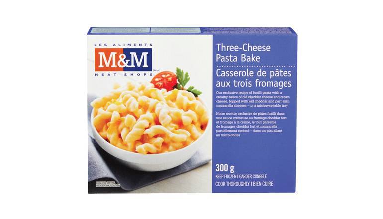 M&M Three-Cheese Pasta Bake