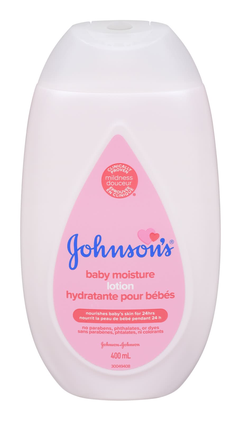 Johnson's hydratante pour bébé - johnson's baby moisture lotion (400 ml)