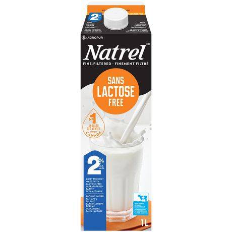 Natrel Lactose Free Partly Skimmed Milk (1 L)