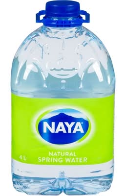 Naya eau de source naturelle - natural spring water (4 l)