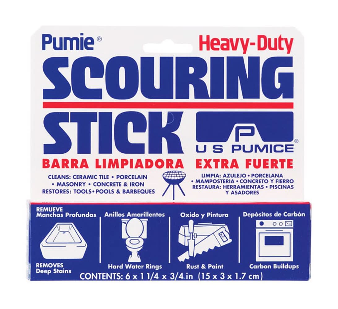 Us Pumice Pumie Heavy Duty Scouring Stick For Bath/Toilet 6 In. L 1 Pk