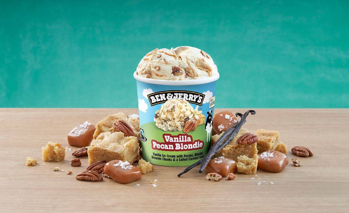 Ben&Jerry's Vanilla PECAN Blondie C