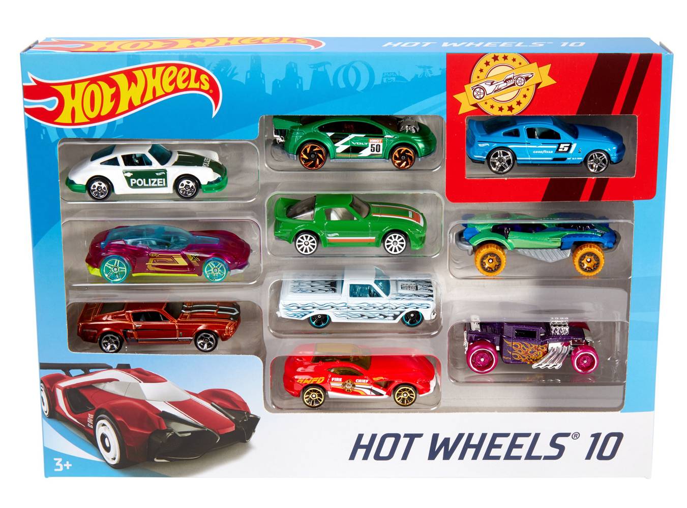 Hot wheels set de autos (1 set)