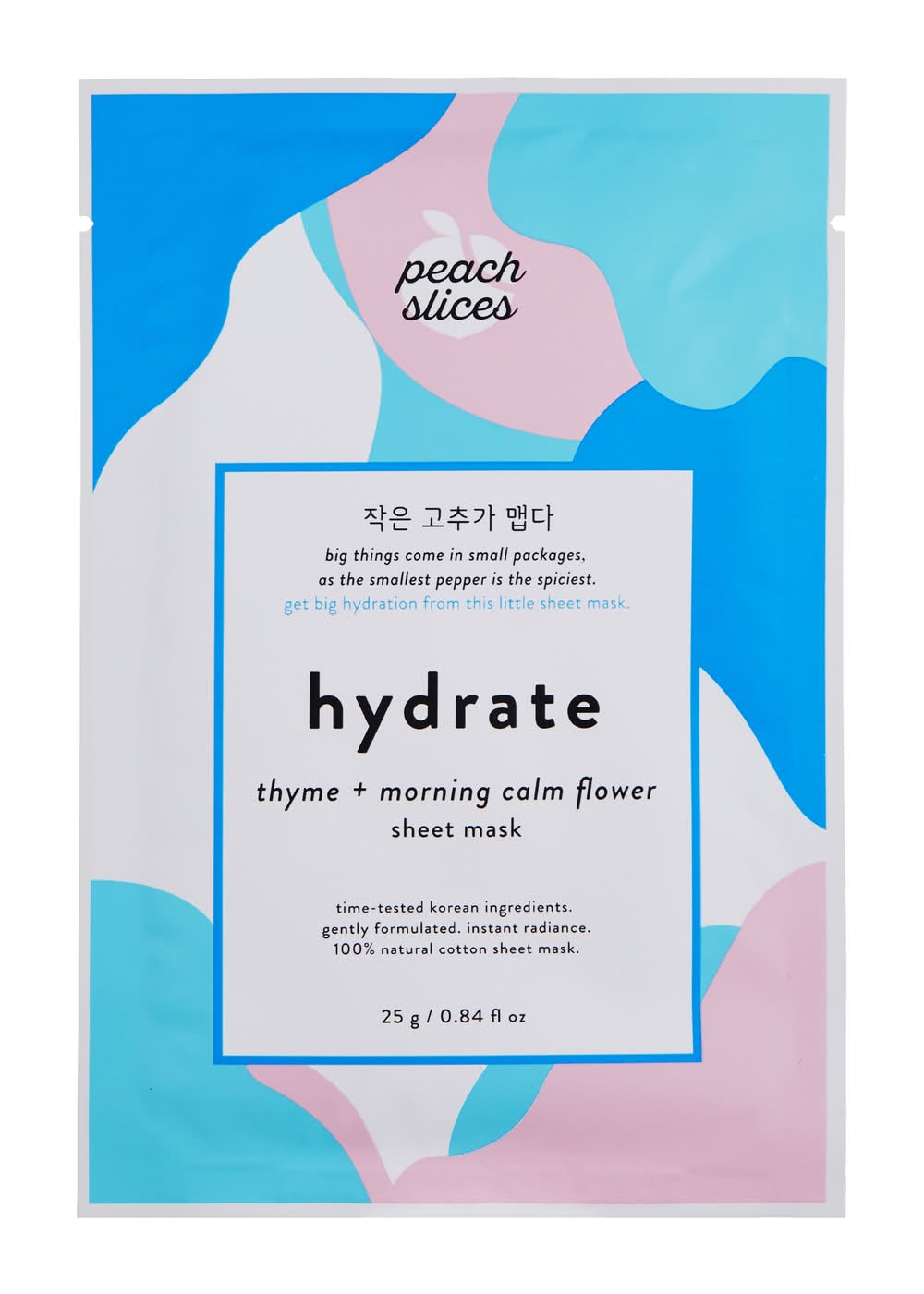 Peach Slices Hydrate Theme Face Mask (0.84 fl oz)