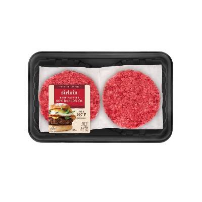 Cargill Sirloin Beef Burger Patties (2 ct)